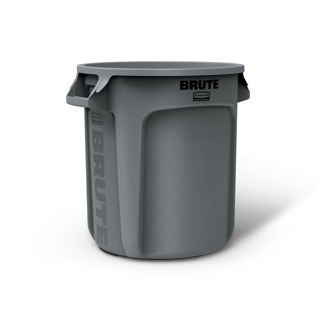 Rubbermaid Commercial Products FG261000GRAY-001 Brute Round Container, 37.9 L, Grey grau 58 x 57 x 7