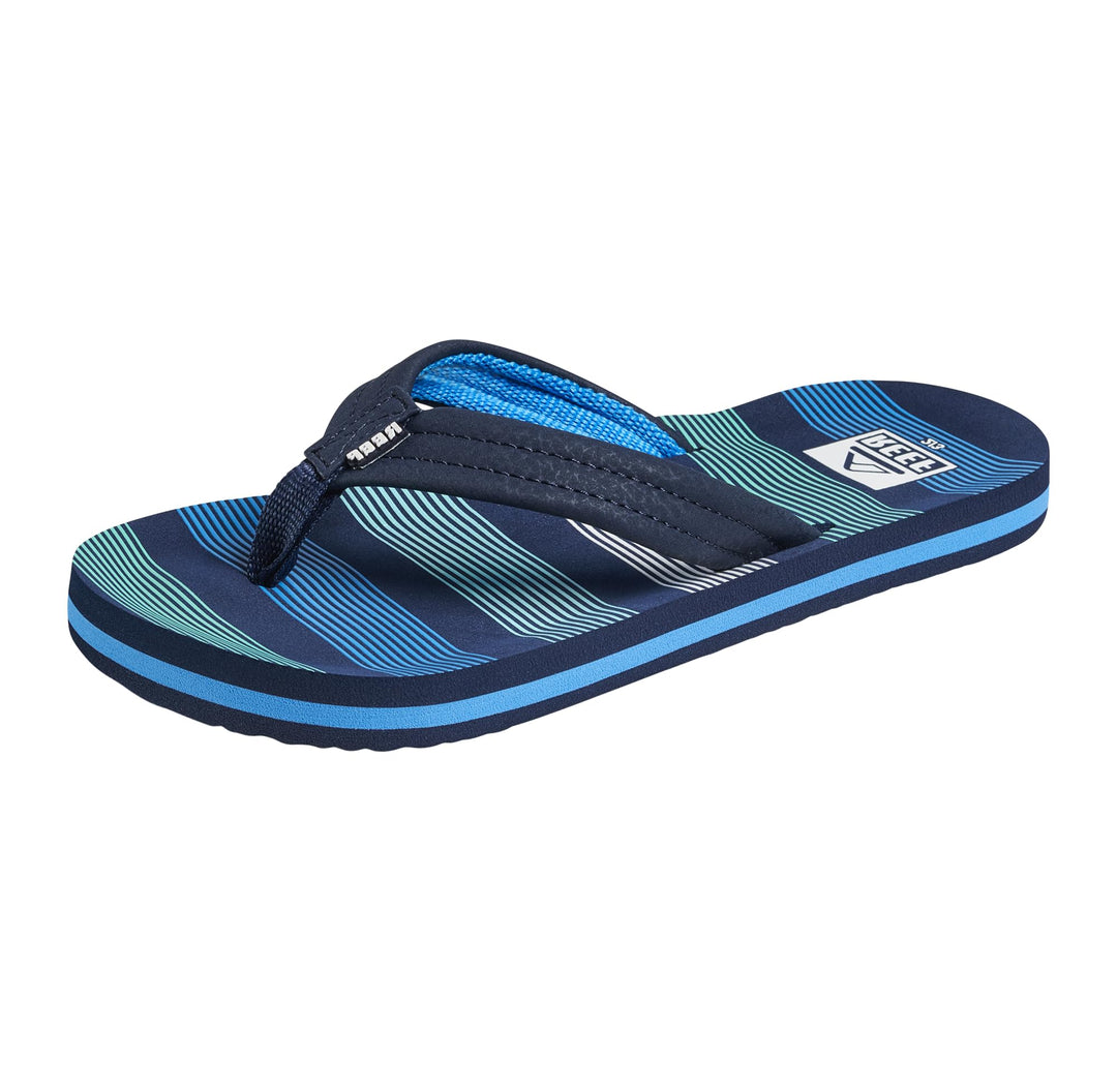Reef AHI Grey Skulls R2345GSL Jungen Sandalen 28 EU Deep Sea Stripes, 28 EU Deep Sea Stripes