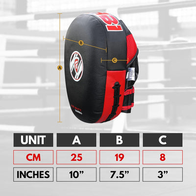 Farabi Sports pratzen Boxen Echtes Leder Air Boxen Mitts MMA Muay Thai Punching Kickboxen handpratze