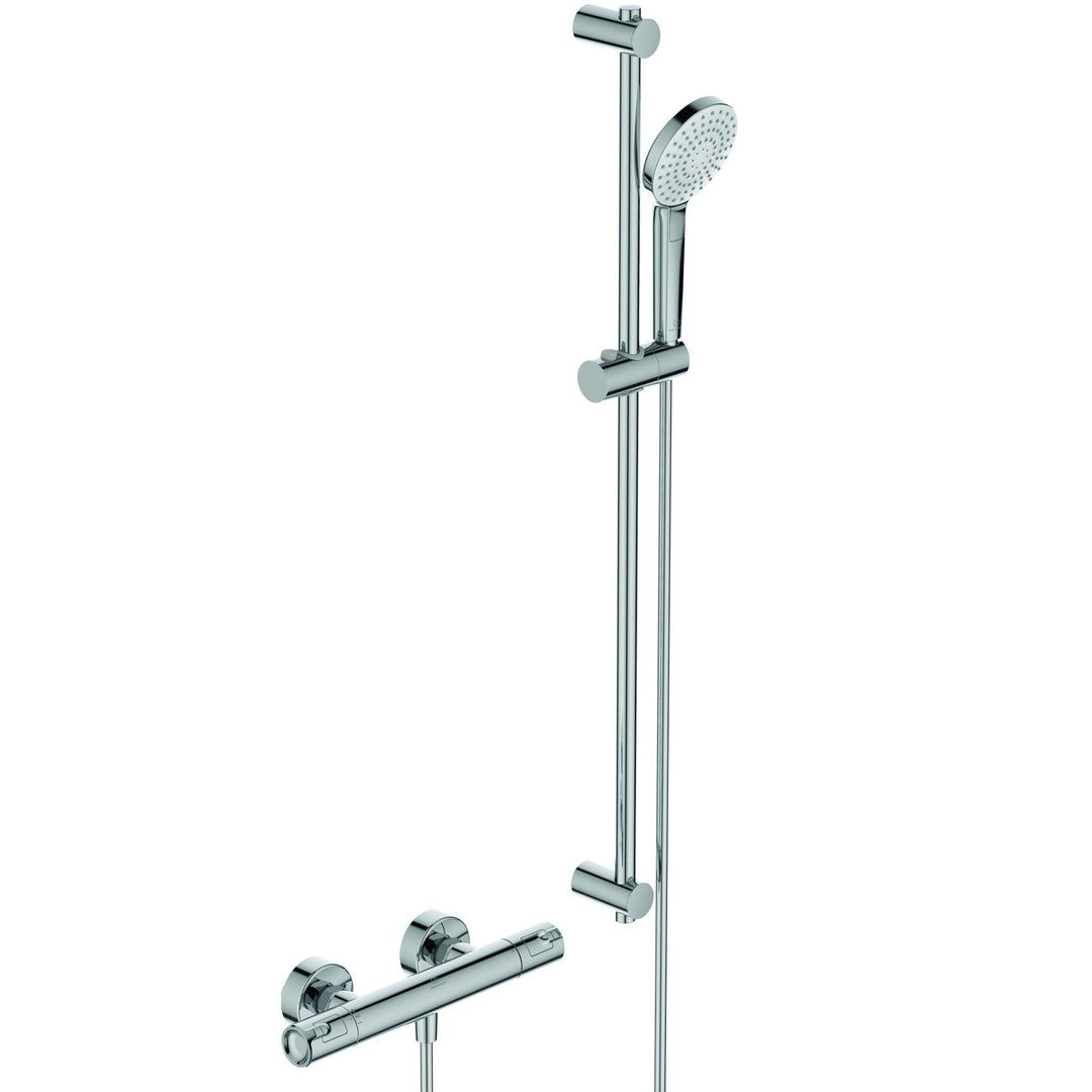 Ideal Standard A7218AA Ceratherm T50 Brausekombination Aufputz, 900mm