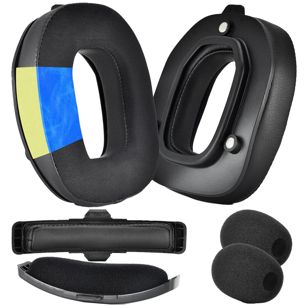 A50 Gen 4 Mod Kit Ohrpolster, Ersatz-Ohrpolster und Stirnbänder für Astro Gaming A50 Wireless Headse