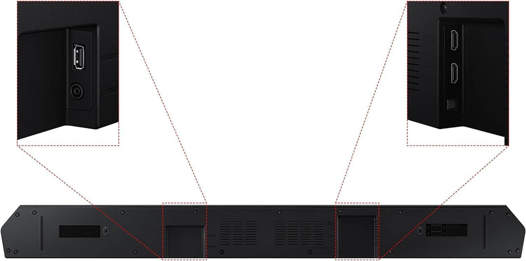 Samsung HW-Q64GC 3.1-Kanal Q-Soundbar mit Subwoofer, Dolby Atmos/DTS Virtual:X, Q-Symphony, Adaptive