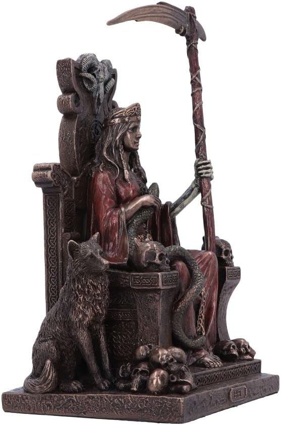 Nemesis Now Hel The Two Faced Terror Bronze Figur, 23 cm