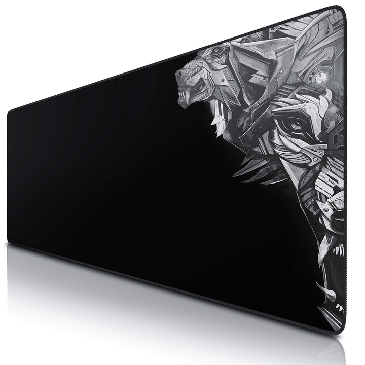 TITANWOLF - Übergrösse Mauspad Gaming Titanwolf 1200x400mm - XXXL Mousepad gross mit Motiv - Tischun
