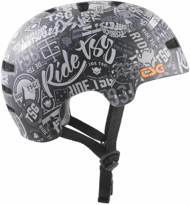 TSG BMX/Dirt Helm Evolution Graphic Design - Stickerbomb stickerbomb L-XL, stickerbomb L-XL