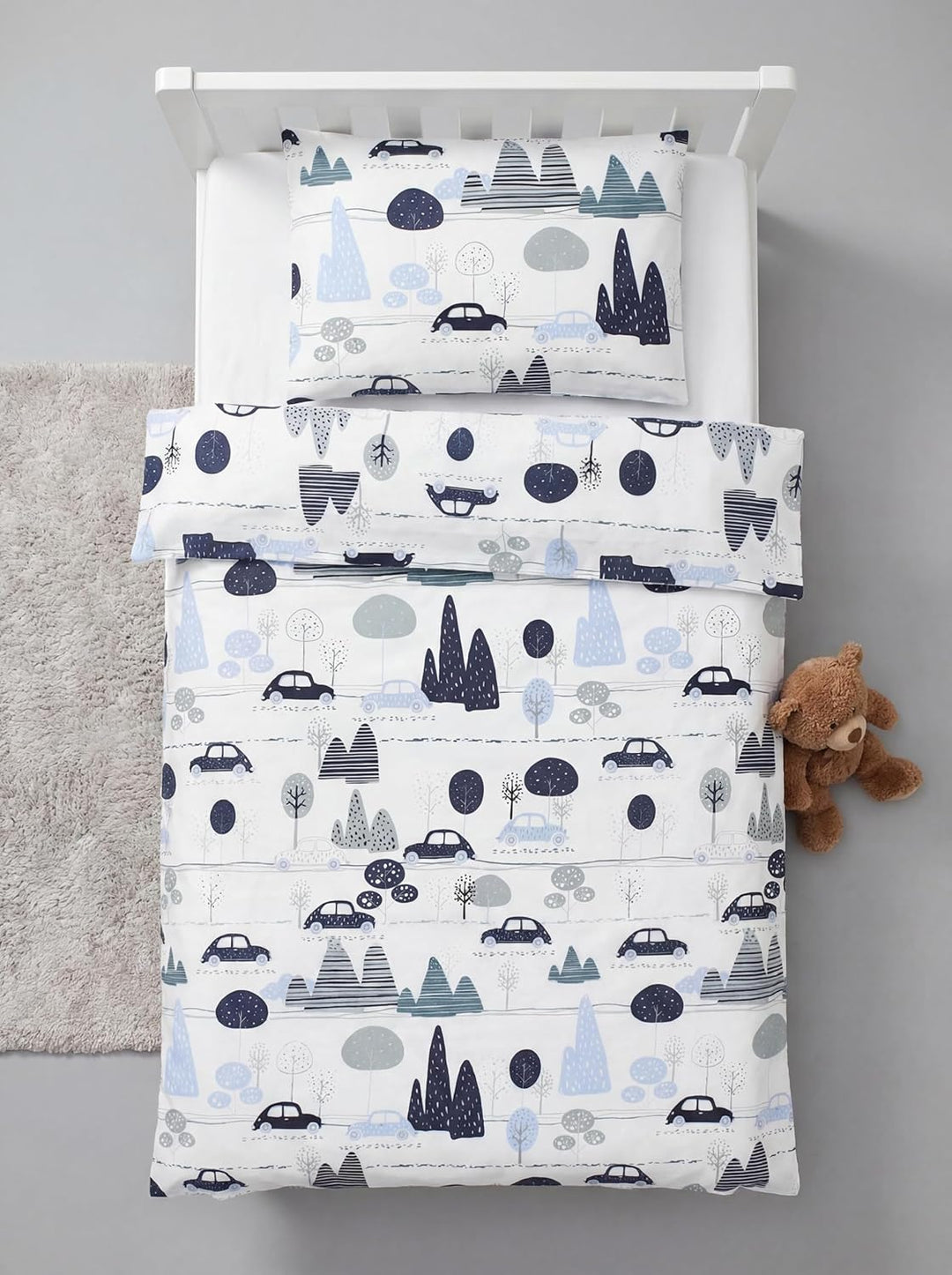 TupTam Kinder Bettwäsche Set Babybettwäsche Bettbezug 100 x 135 120 x 90 Kissenbezug 40 x 60 Jungen