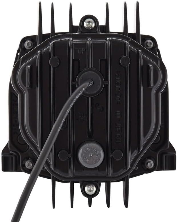 HELLA - LED/DE-Hauptscheinwerfer - 90mm Performance Bi-LED L70 - 24/12V - rund - Einbau - Lichtschei