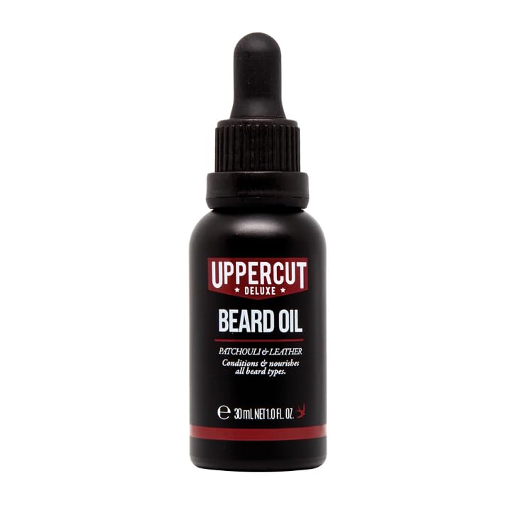 Uppercut Deluxe Beard Oil for Men, Pflegendes Bartöl mit Leichtem Halt für Herren, Macht den Bart We