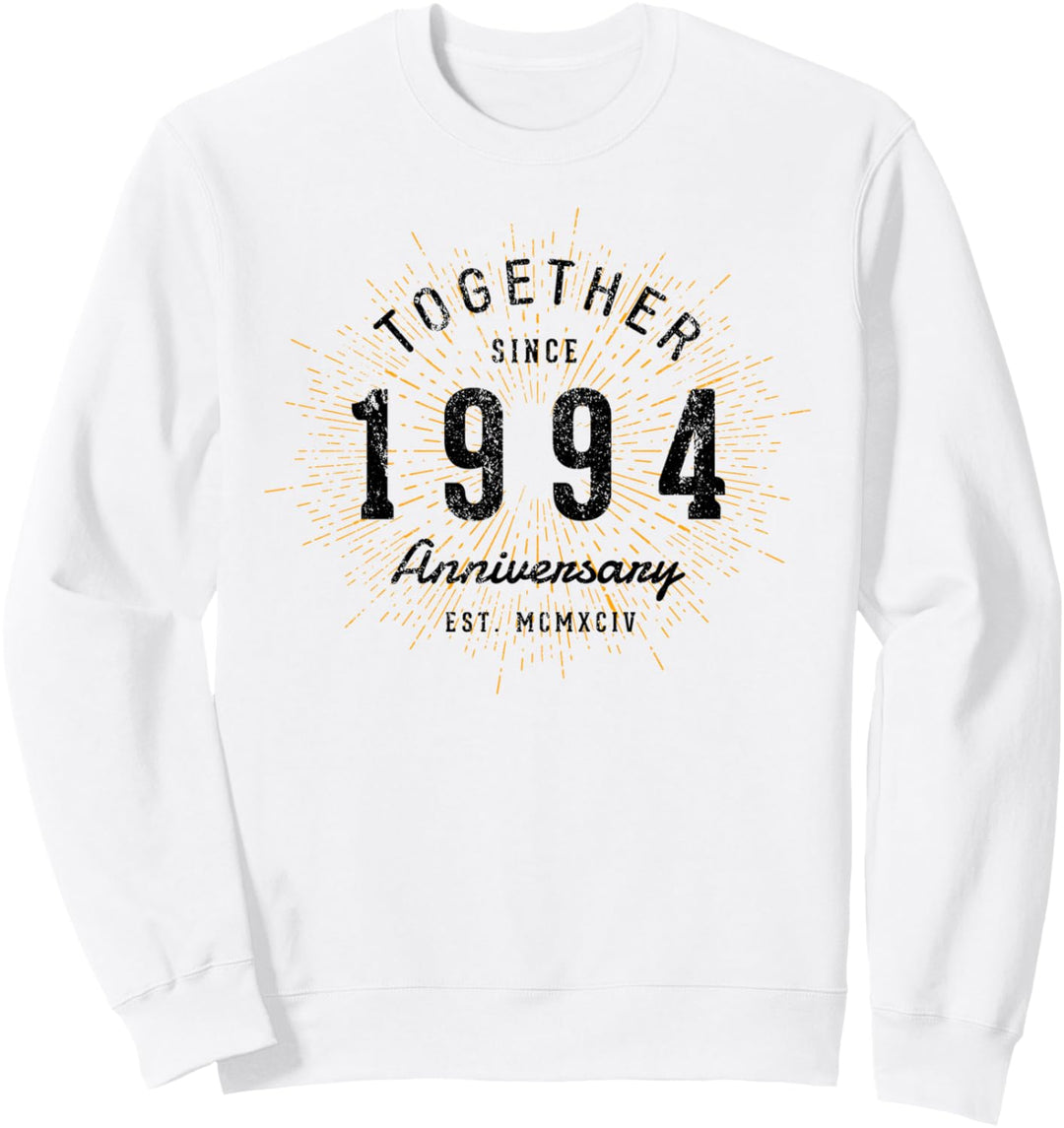 Zusammen seit 1994 Jahrestag Sweatshirt