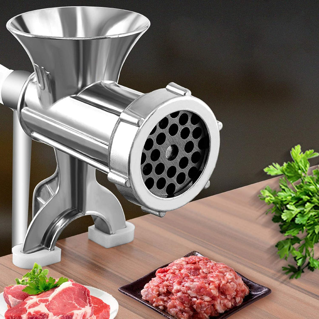 Fleischwolf Manuelle Aluminium, Haushalts fleischwölfe Maschinen Wurst Fleischwolf Pfeffer Gewürz Sc