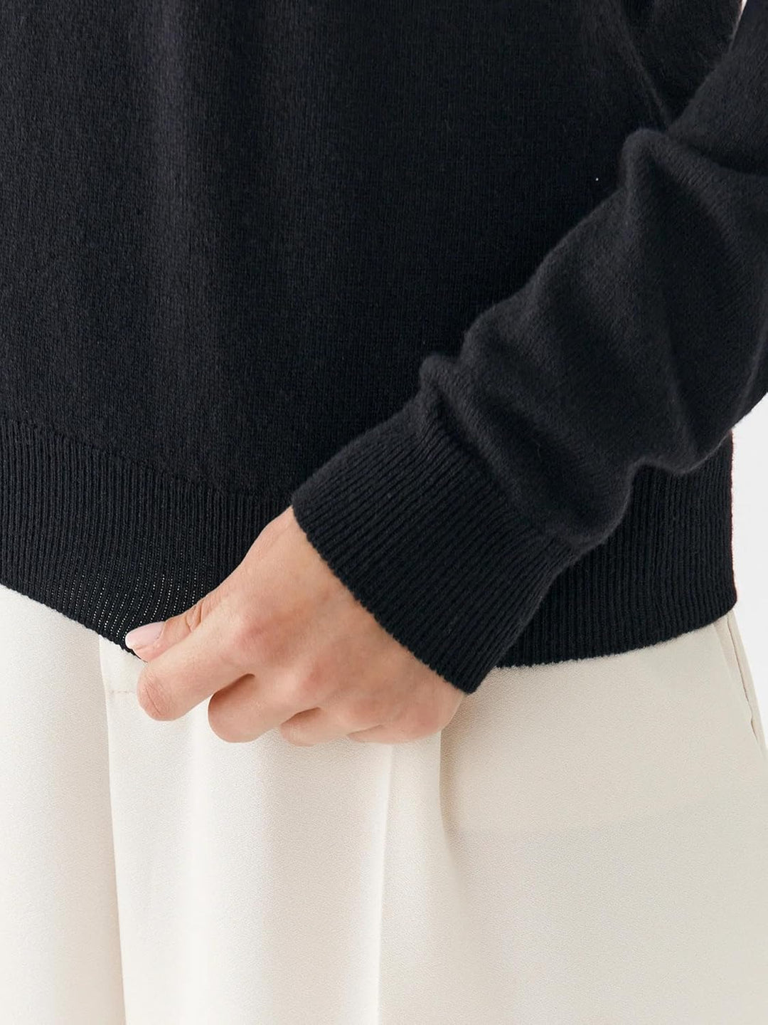 United Colors of Benetton Damen Pullover M Schwarz 100, M Schwarz 100