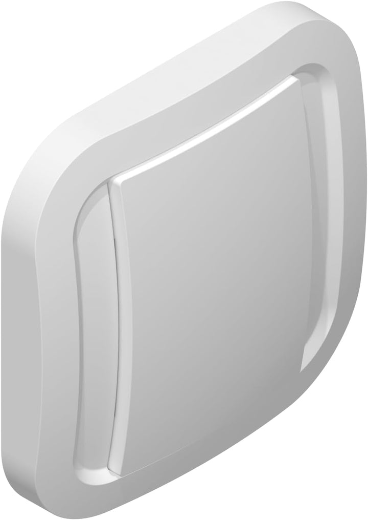 NodOn CWS-2-1-01 EnOcean Wand-Schalter doppelt einfach, weiss, drahtlos, batterielos