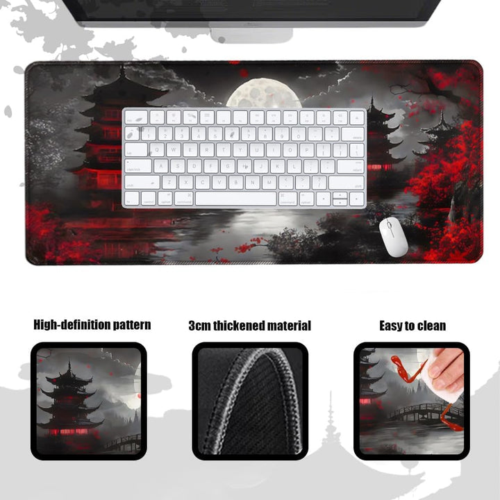 Mauspad Schreibtischunterlage Gaming Mousepad XXL 900x400mm Büro Zubehör Mouse Pad Schreibtisch Offi