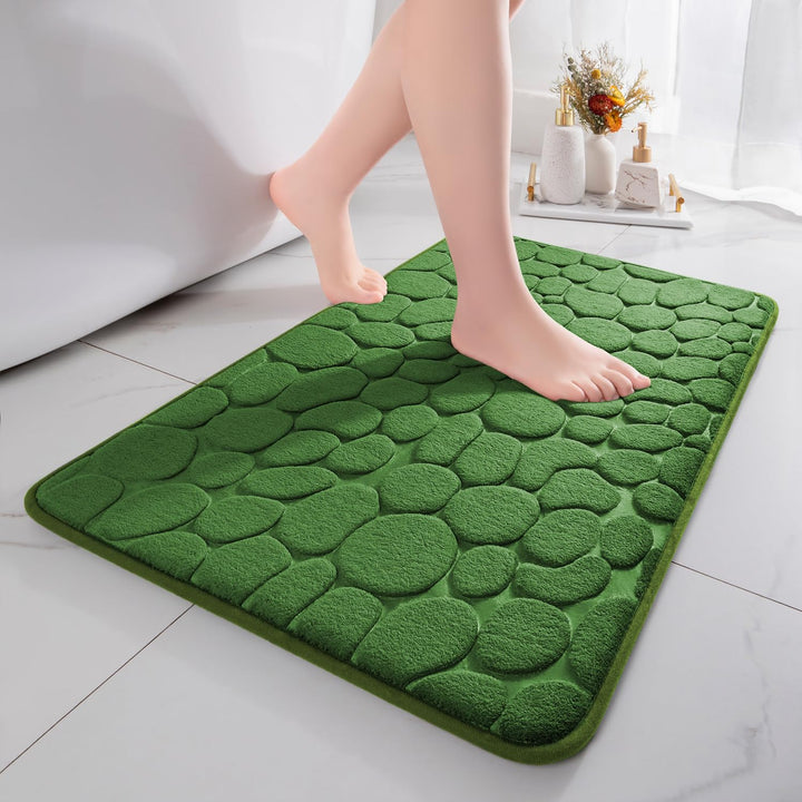 chakme Badematte Memoryschaum Badteppich Memory Foam Duschvorleger Saugfähige Badvorleger Badezimmer