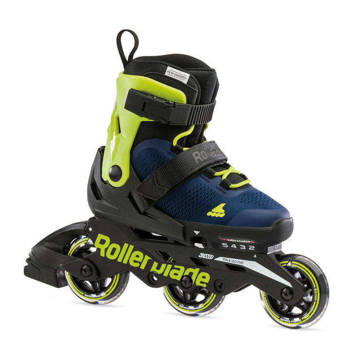 Rollerblade Unisex – Babys Microblade 3wd Inline Skates EU: 28-32 (UK: 10J-13J / US: 11J-1) Royal Bl