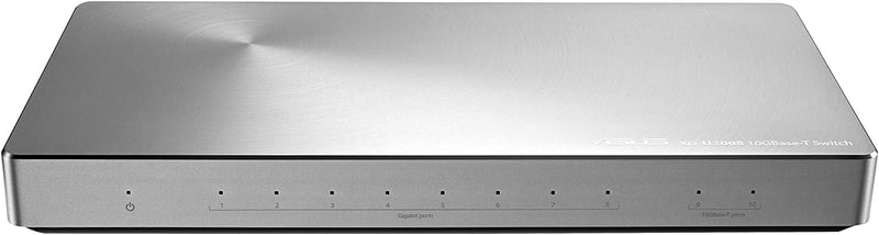 ASUS ‎XG-U2008 Gigabit Switch (8x Gigabit Ports, VIP-Port, Metall, Unmanaged)