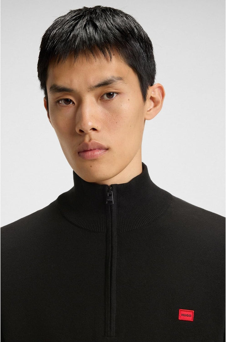 HUGO Herren San Quintus-c Sweater S Black1, S Black1