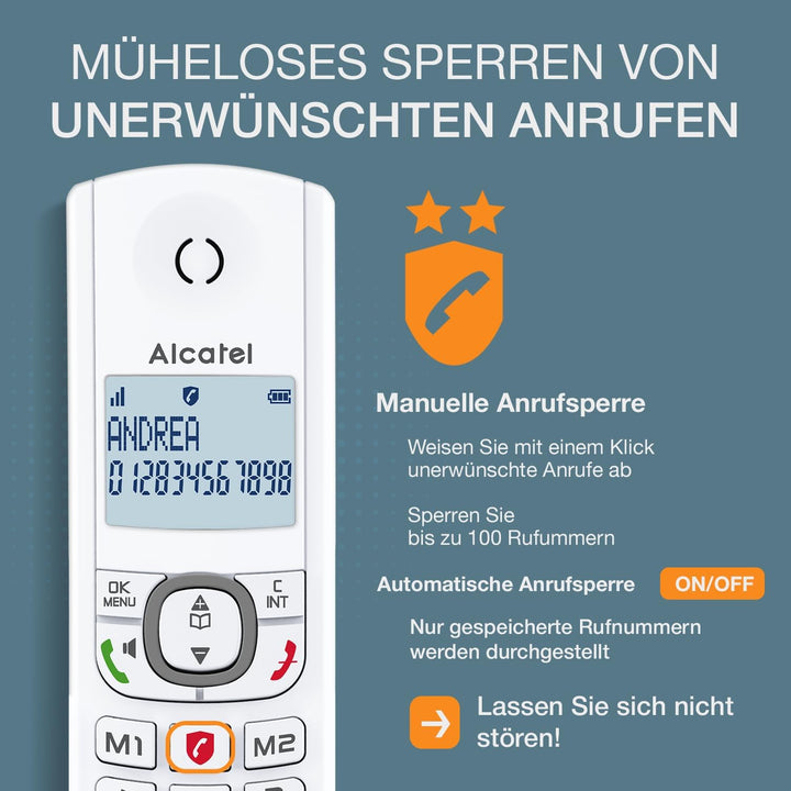 Alcatel F530 Voice Candy-Bar SOLO grau, SOLO grau