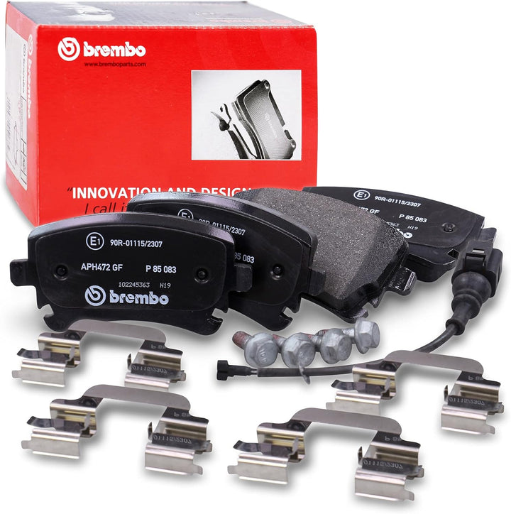 Brembo P 85 083 Bremsbelagsatz, Scheibenbremse - (4-teilig)