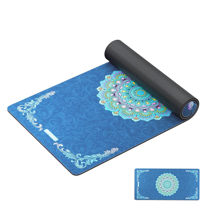 HAPBEAR Yogamatte XXL- Extra Gross Breit Yoga Matte, Sportmatte Fitnessmatte Rutschfest 198cm x137cm