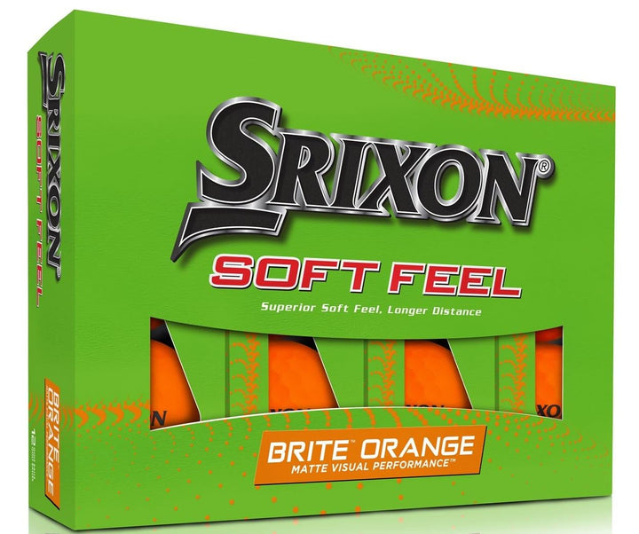 Srixon Soft_Feel_13_Brite Golfbälle Uniq Size Orange, Uniq Size Orange