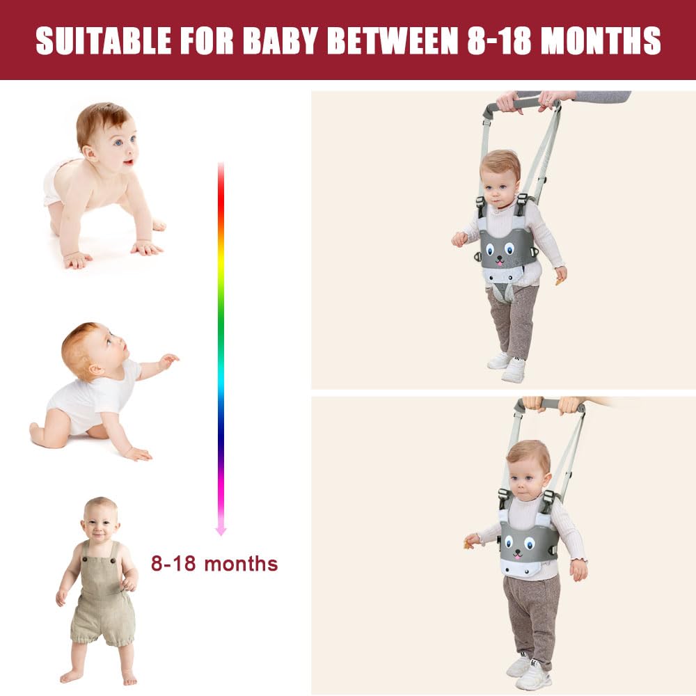 Vicloon Baby Lauflernhilfe Gehhilfe für Baby,Lauflernhilfen Einstellbare mit Sicherheitsverschluss u