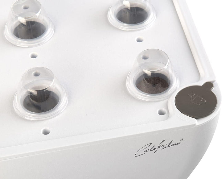 Carlo Milano Smart Garden: Smartes WLAN-Anzuchtsystem für 12 Pflanzen, Wachstums-LEDs, App, 7 l (Pfl