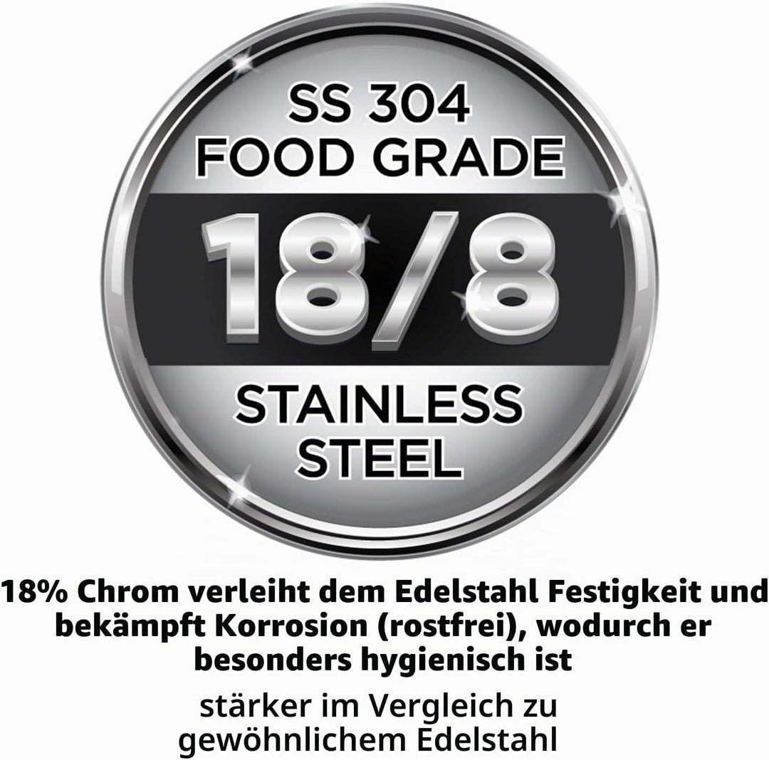 Hawkins SSC35 Schnellkochtopf aus Edelstahl, 3,5 l, silberfarben 3.5 Litre SS Contura Edelstahl, Ind