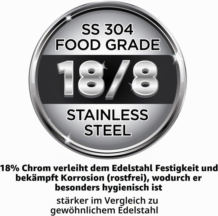 Hawkins SSC35 Schnellkochtopf aus Edelstahl, 3,5 l, silberfarben 3.5 Litre SS Contura Edelstahl, Ind