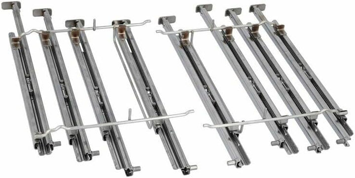 LUTH Premium Profi Parts Kompatibel mit Neff Teleskopauszug Nachrüstsatz 00708572 Vollauszug Vierfac