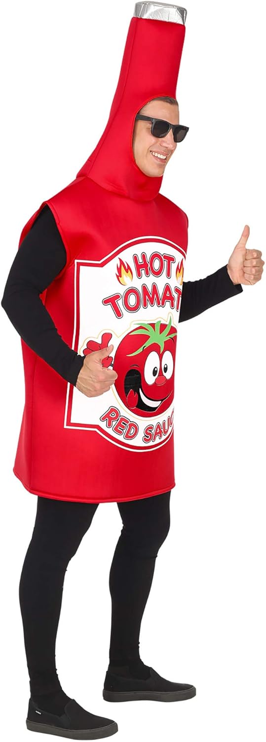 WIDMANN 02600 COSTUME KETCHUP ADULTO M/L