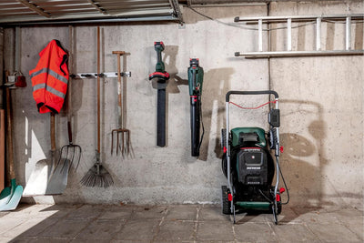 Metabo Akku-Rasenmäher mit Mulchfunktion RM 36-18 LTX BL 46 (601606650) für grosse Flächen im Garten