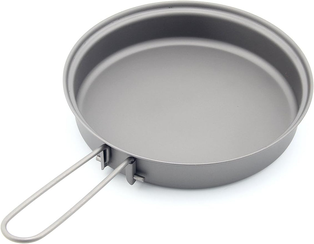 TOAKS Cookware Set Ultralight Titanium Pot Frying Pan Outdoor Camping Titanium Bowl Titanium Cup Pic