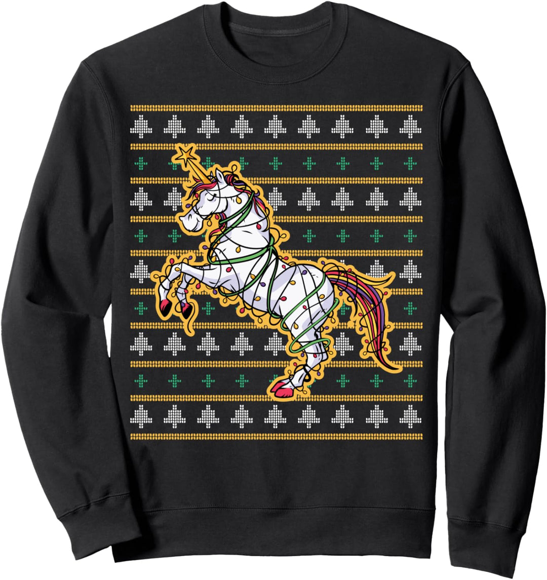Einhorn Ugly Christmas Sweater Sweatshirt