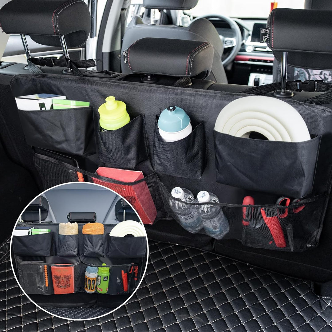 Auto Organizer – Praktische Kofferraumtasche mit 8 Fächern für mehr Ordnung im SUV