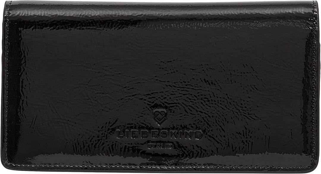Liebeskind Berlin SADIE NAPLACK Slam Geldbörse, Large (HxBxT 10cm x 18.5cm x 2.5cm), Black