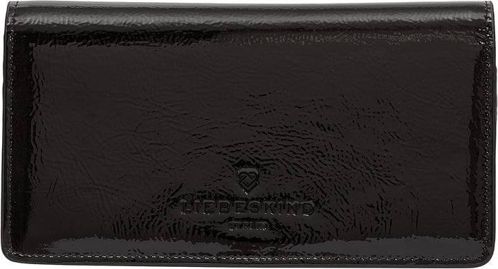Liebeskind Berlin SADIE NAPLACK Slam Geldbörse, Large (HxBxT 10cm x 18.5cm x 2.5cm), Black