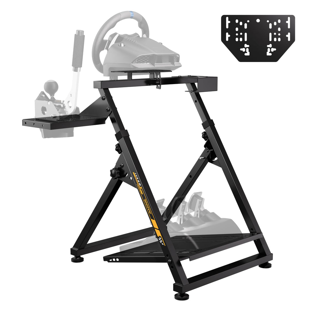 Hochkompatible Lenkrad Halterung Für Handbremse, Faltbarer Gaming Wheel Stand Racing Lenkradständer