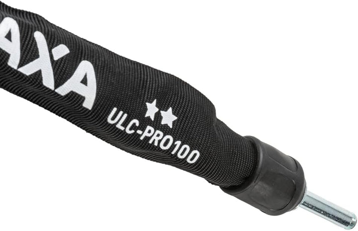 Winora Winora Allegion Netherland BV Unisex – Erwachsene Axa ULC Pro Einsteckkette, Schwarz, 130cm