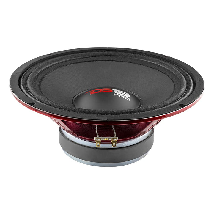 DS18 Car Midrange Speaker 10" Inch 600w Watt 8Ohm Bass Loudspeaker PRO-X10M Klassisch 8 Ohm 25,4 cm,