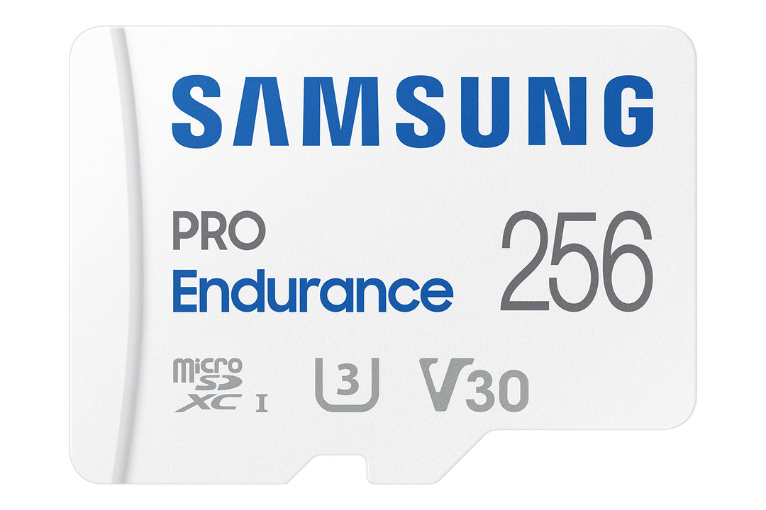 Samsung PRO Endurance microSD Speicherkarte (MB-MJ256KA/EU) 256 GB, UHS-I U3, Full HD & 4K UHD, 100