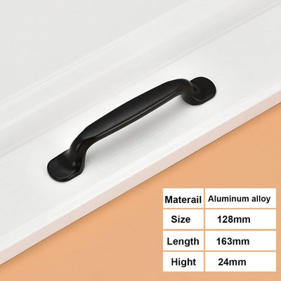 Qrity 20 Stück Lochabstand - 128MM Solide Material Aluminiumlegierung Möbel Griffen Kabinett Griffe