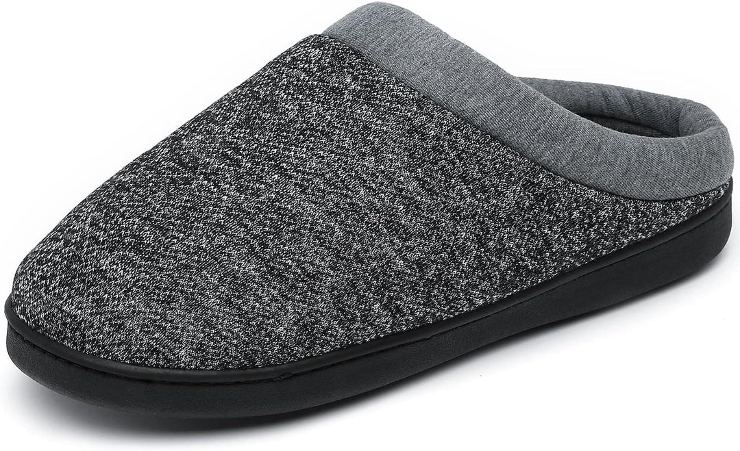 Mishansha Herren Damen Warme Hausschuhe Winter Memory Foam Plüsch Pantoffeln Rutschfest Slippers,Gr.