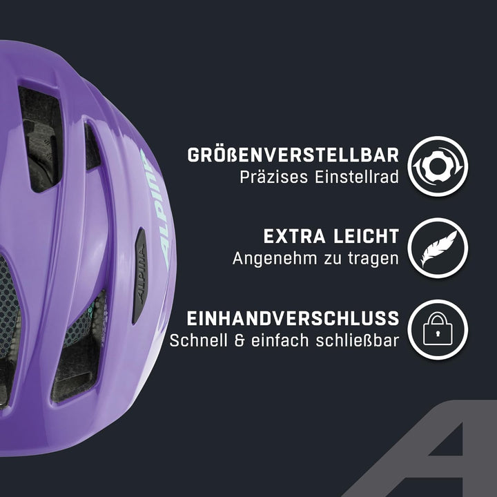 ALPINA PICO - Leichter, Optimal Klimatisierter & Bruchfester Fahrradhelm Mit Fliegennetz Für Kinder