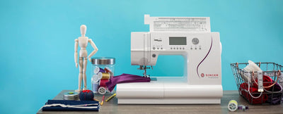 Singer C430 Sewing Machine Electronic White Single, Single