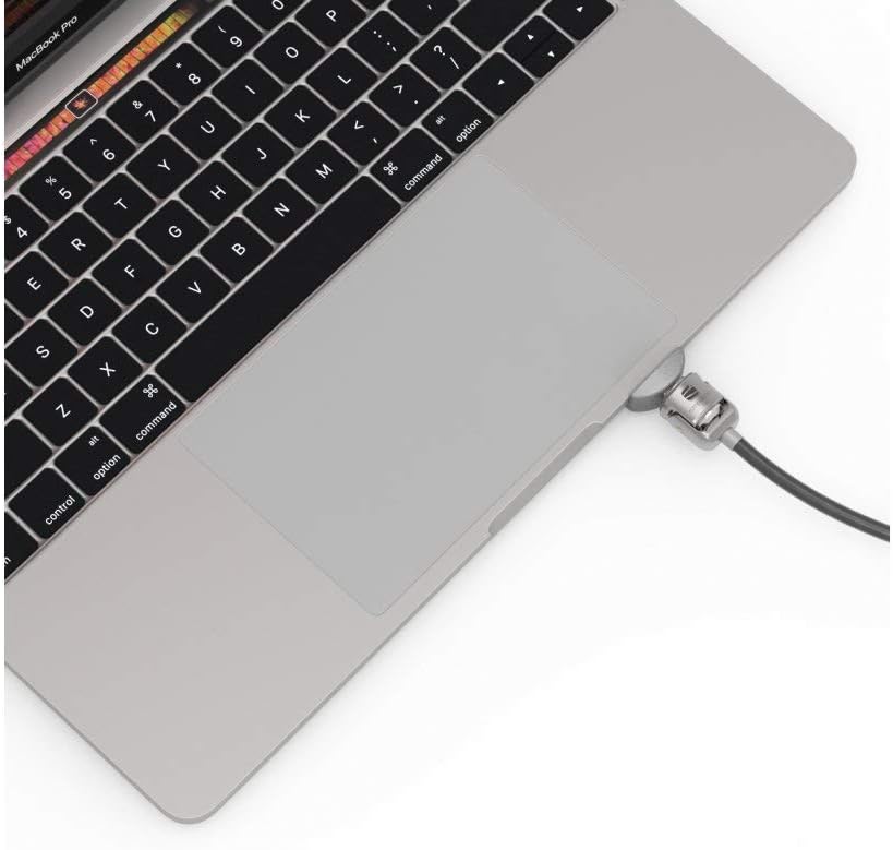 Maclocks Compulocks Universal MacBook Pro Ledge for bothÿMacBook Pro Touch Bar, UNVMBPRLDG01 (for bo