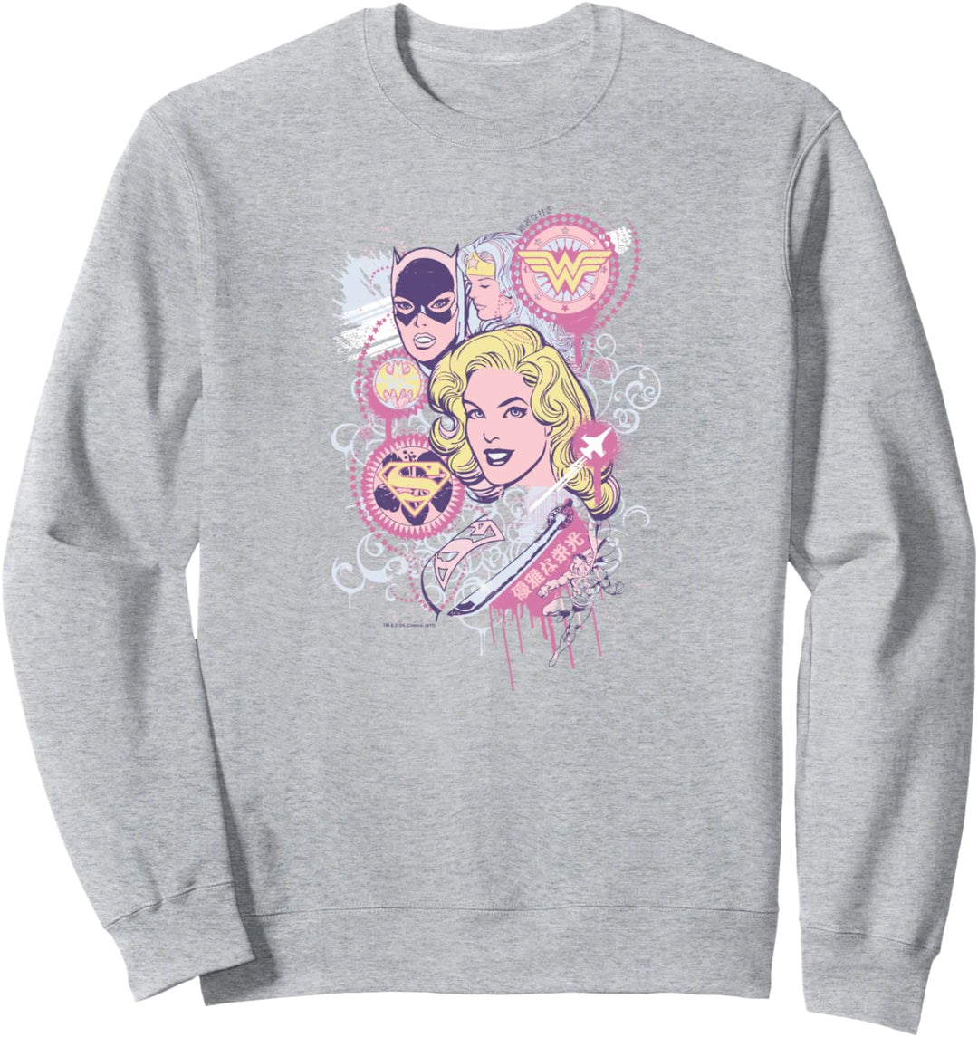 Justice League Justice is Pretty Sweatshirt