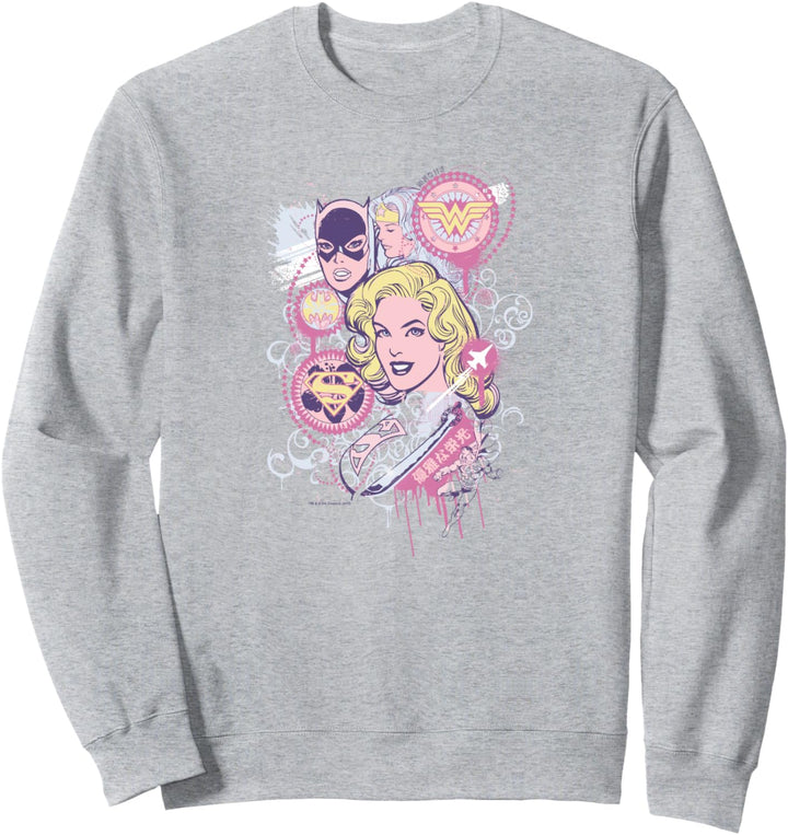 Justice League Justice is Pretty Sweatshirt