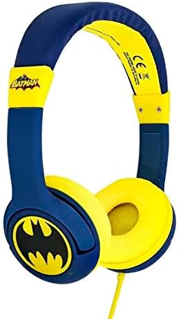 OTL Technologies Batman Bat Signal JUNIOR Kopfhörer (gepolsterte Bügel, grössenverstellbar, mit Kabe