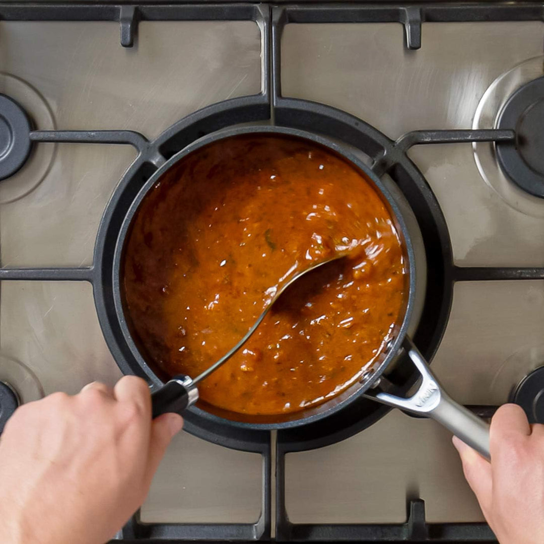 Ninja Foodi ZEROSTICK 20cm Kochtopf mit Glasdeckel, langlebig, antihaftbeschichtet, hart eloxiertes